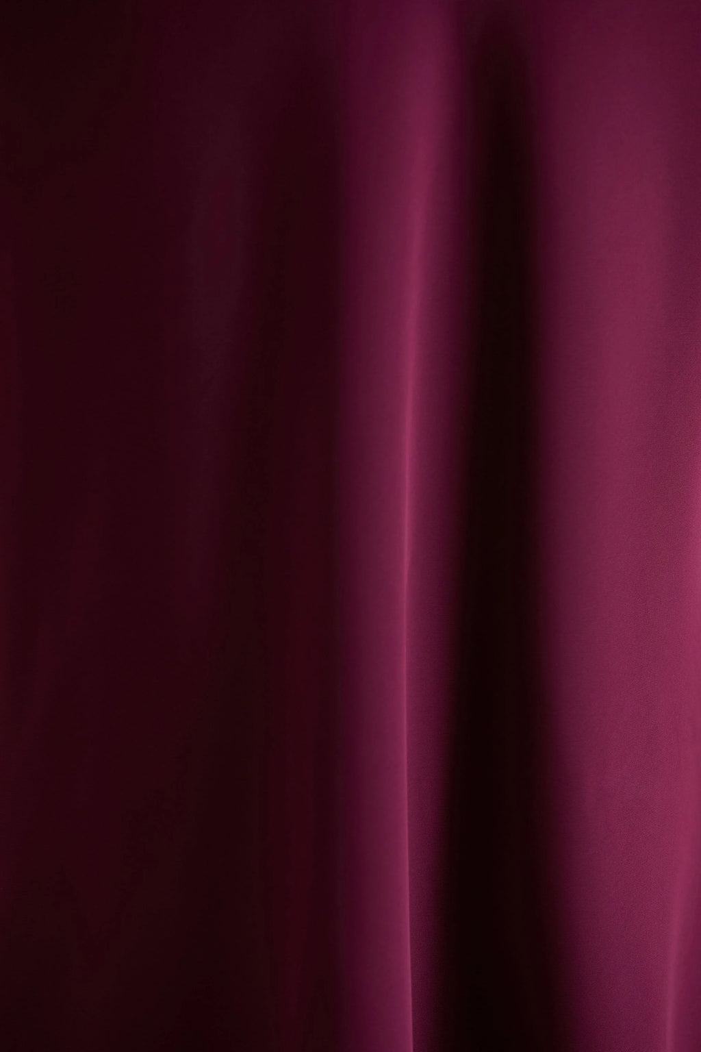Celina | Burgundy Satin High-Neck Maxi Dress