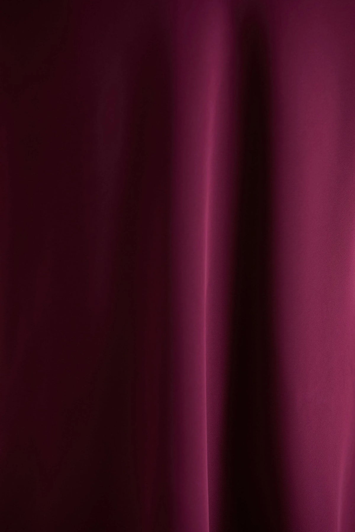 Celina | Burgundy Satin High-Neck Maxi Dress