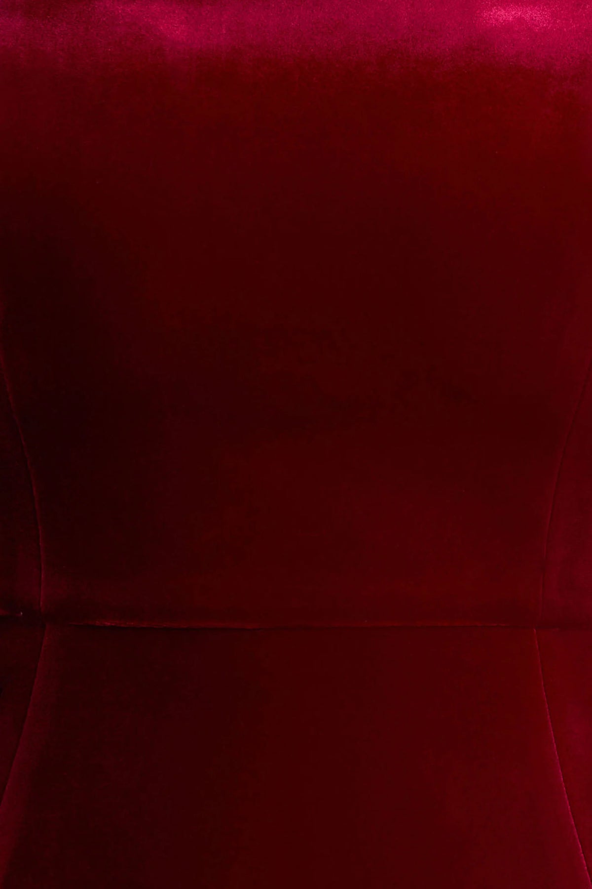 Irresistible | Burgundy Velvet Square-Neck Mini Dress