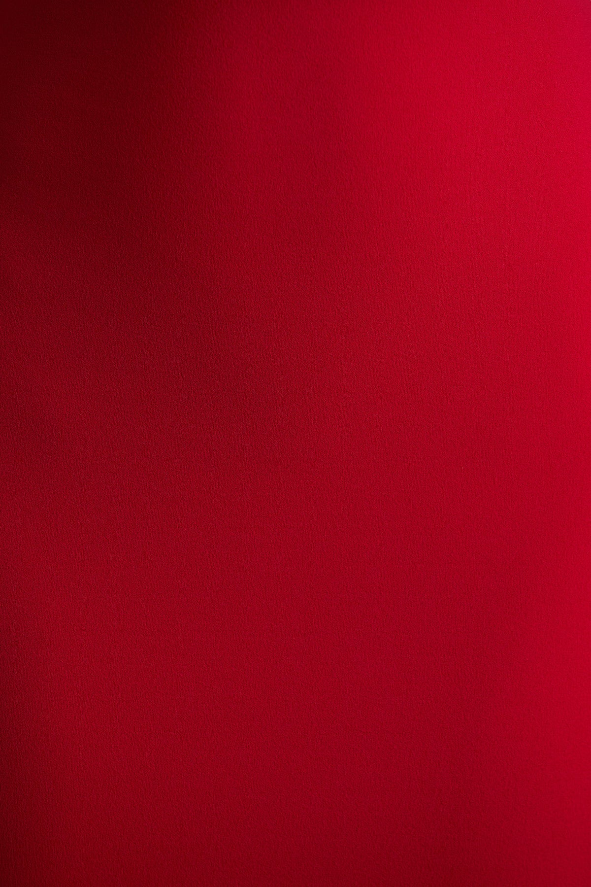 Dakota | Red Puff-Sleeve Midi Dress