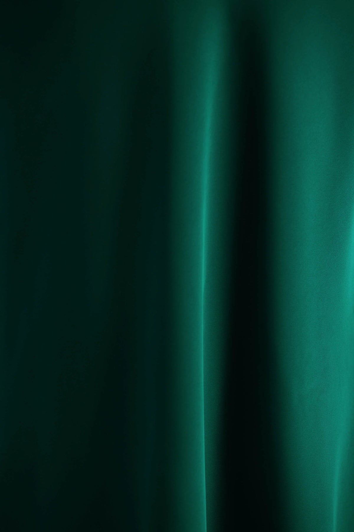 Celina | Bottle Green Satin High-Neck Maxi Dress