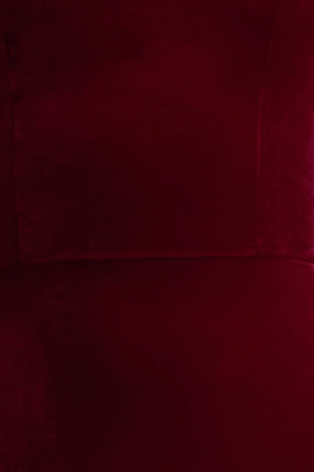 Illusion | Burgundy Velvet Bandeau Maxi Dress With Bow Detail