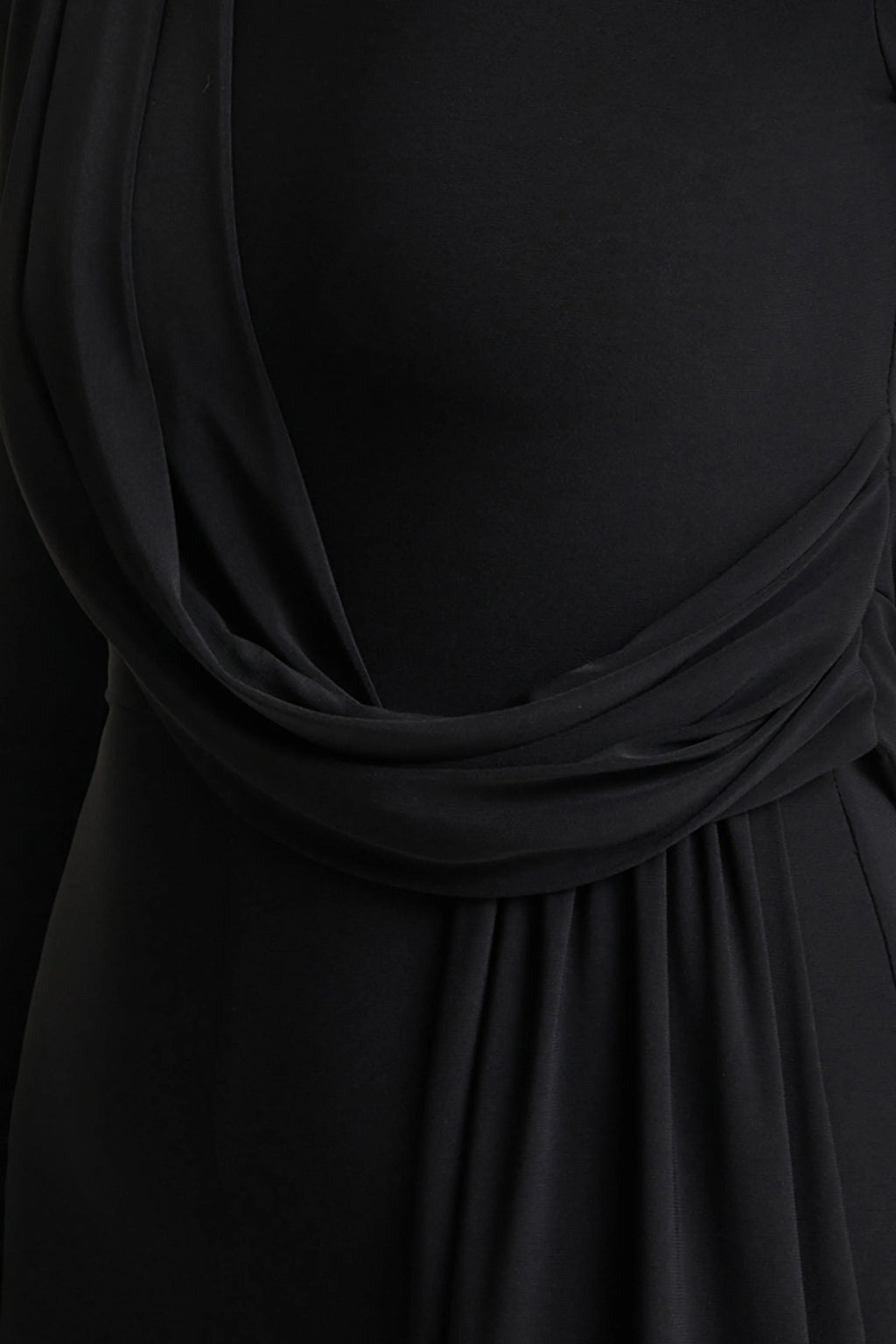 Havenna | Black High-Neck Jumpsuit