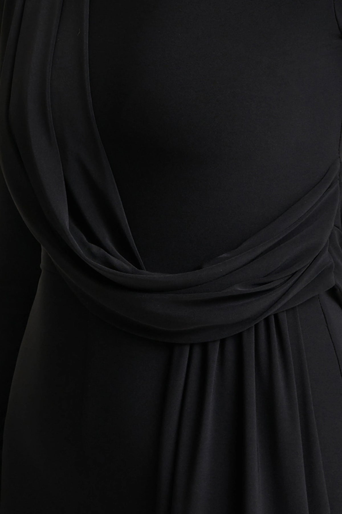 Havenna | Black High-Neck Jumpsuit