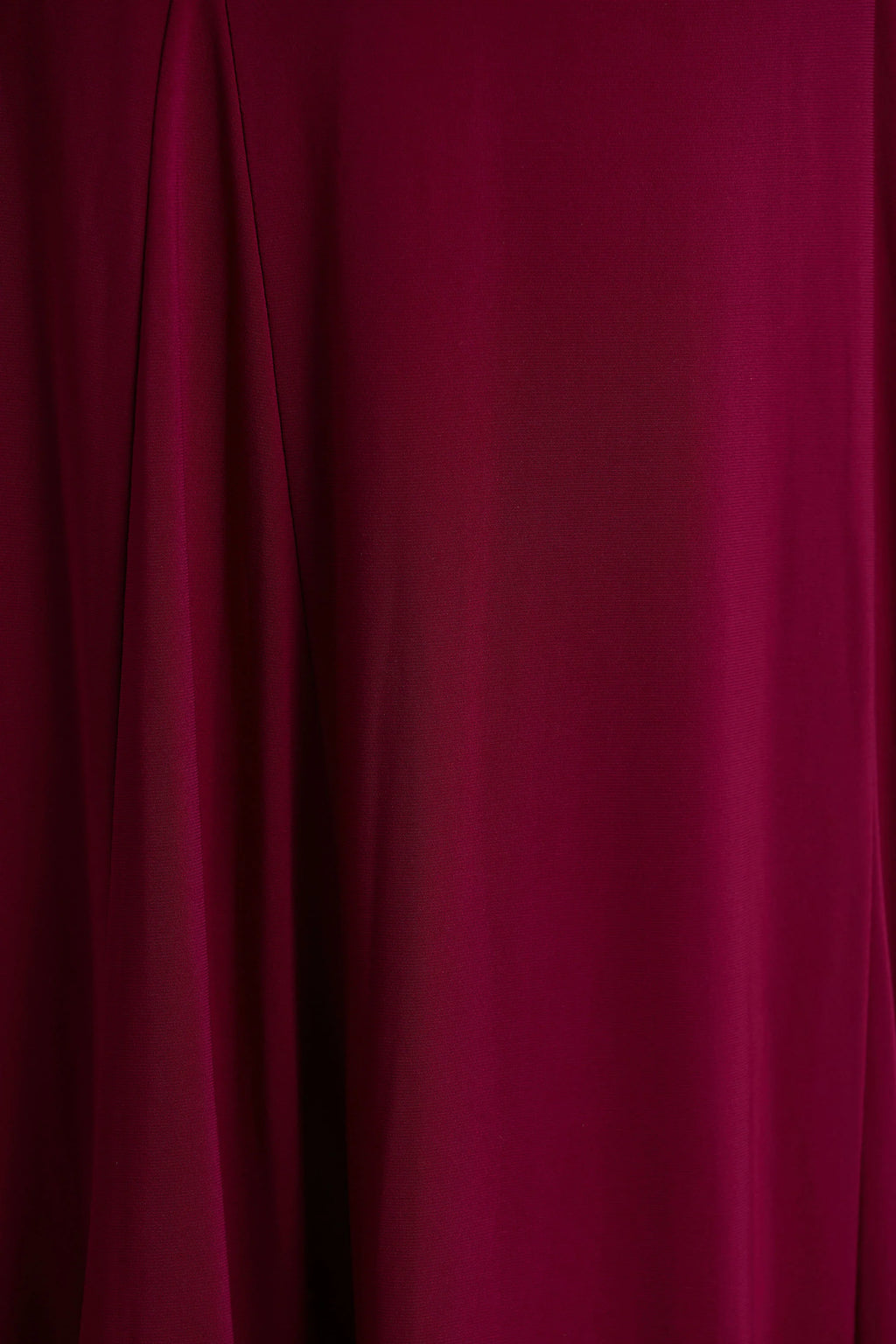 Cilla | Burgundy Bardot-Neck Maxi Dress With Ruched Detailing