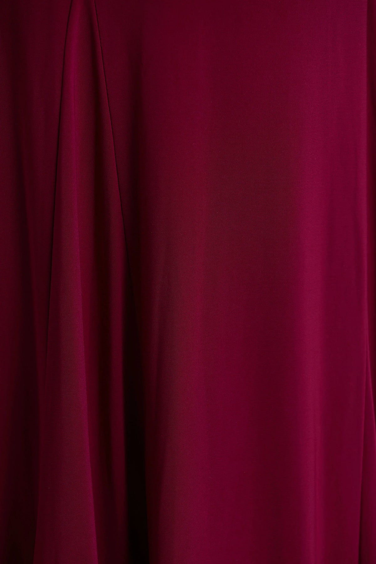 Cilla | Burgundy Bardot-Neck Maxi Dress With Ruched Detailing