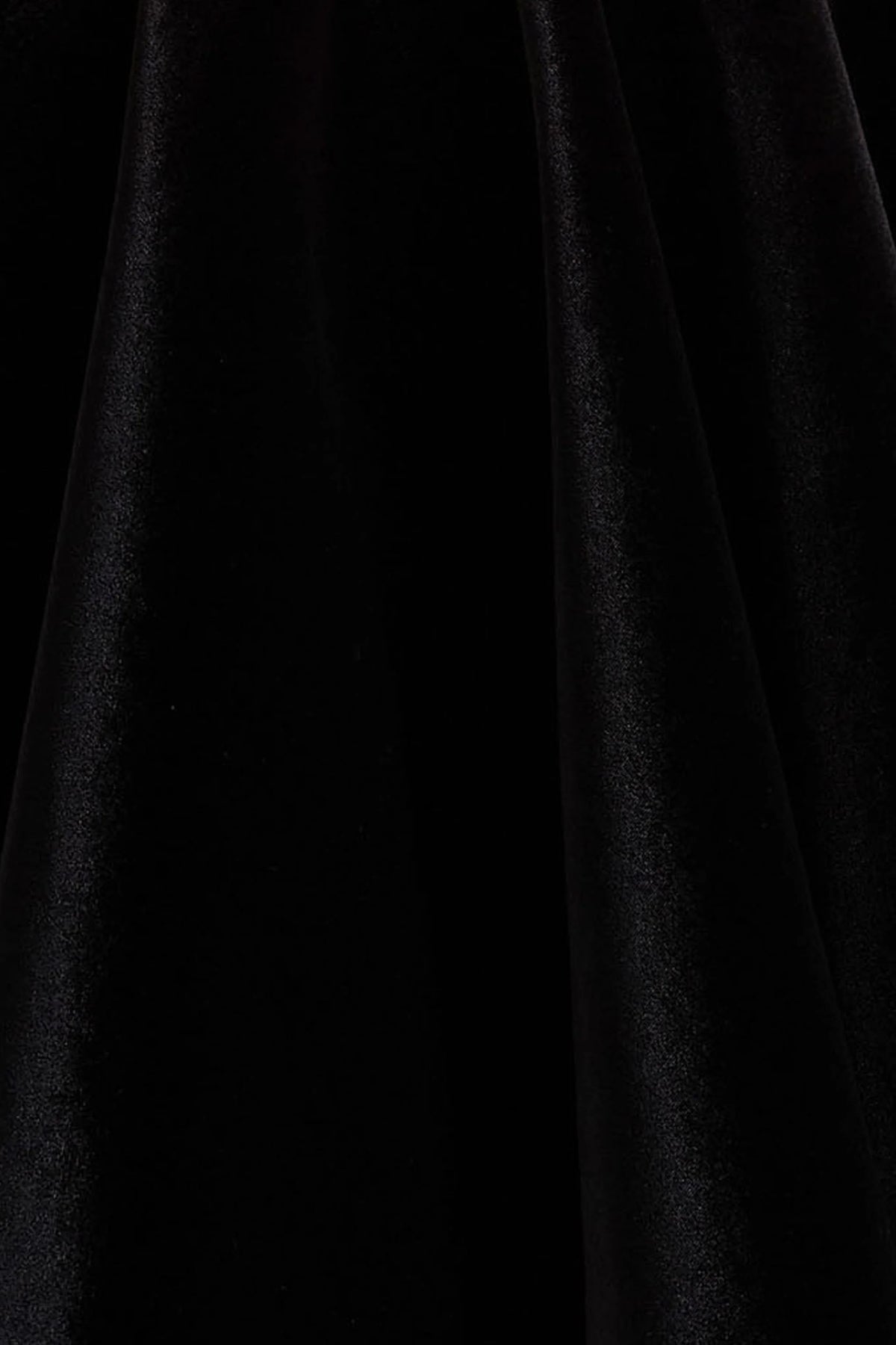 Mirage | Black Velvet Halter-Neck Mini Dress With Skater-Skirt