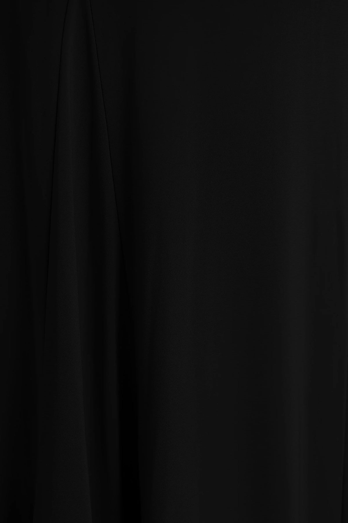 Cilla | Black Bardot-Neck Maxi Dress With Ruched Detailing
