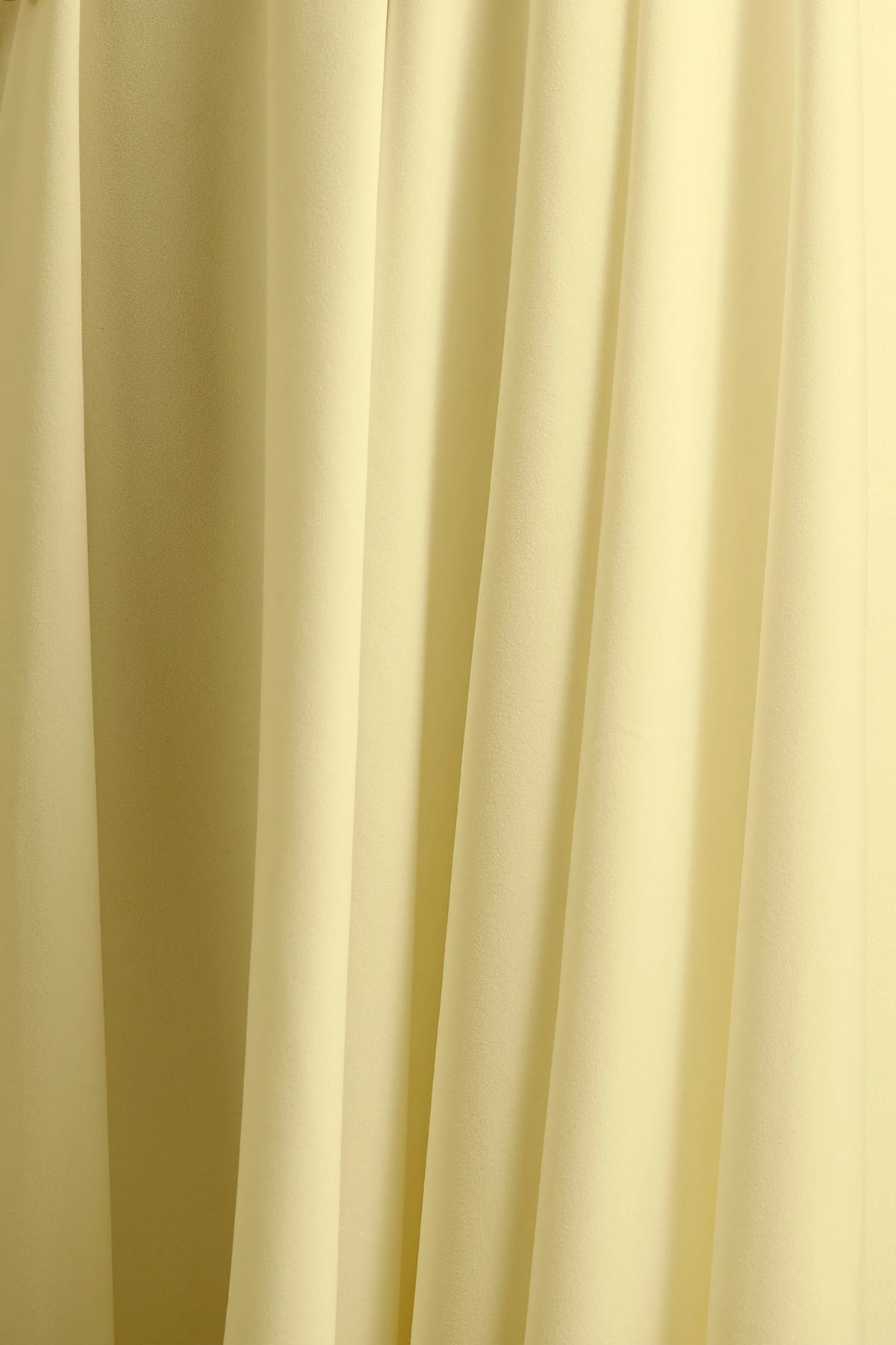 Parina | Lemon Strappy Volume-Hem Midi Dress