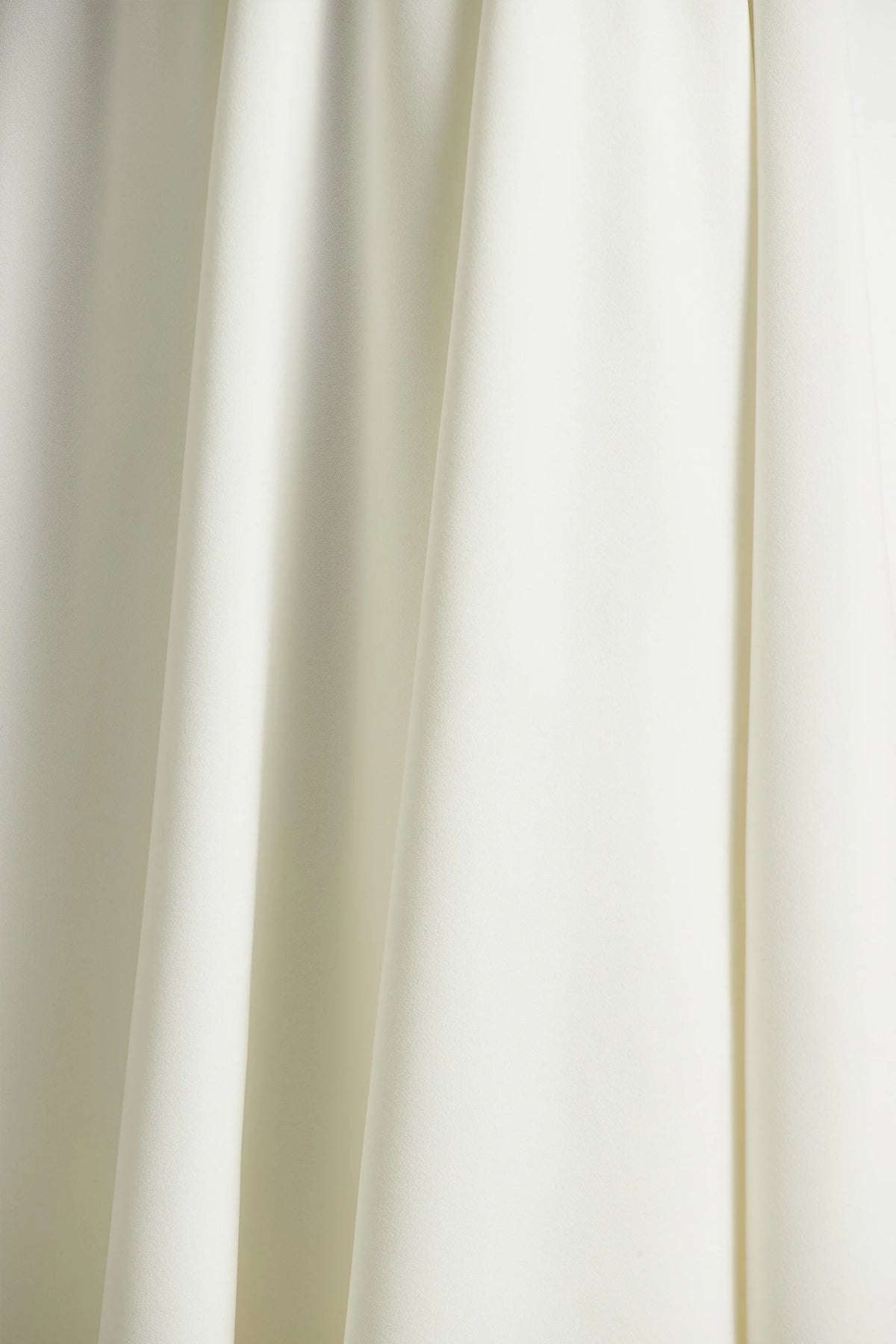 Bellamy | Cream Crew-Neck Long Sleeve Midi Dress