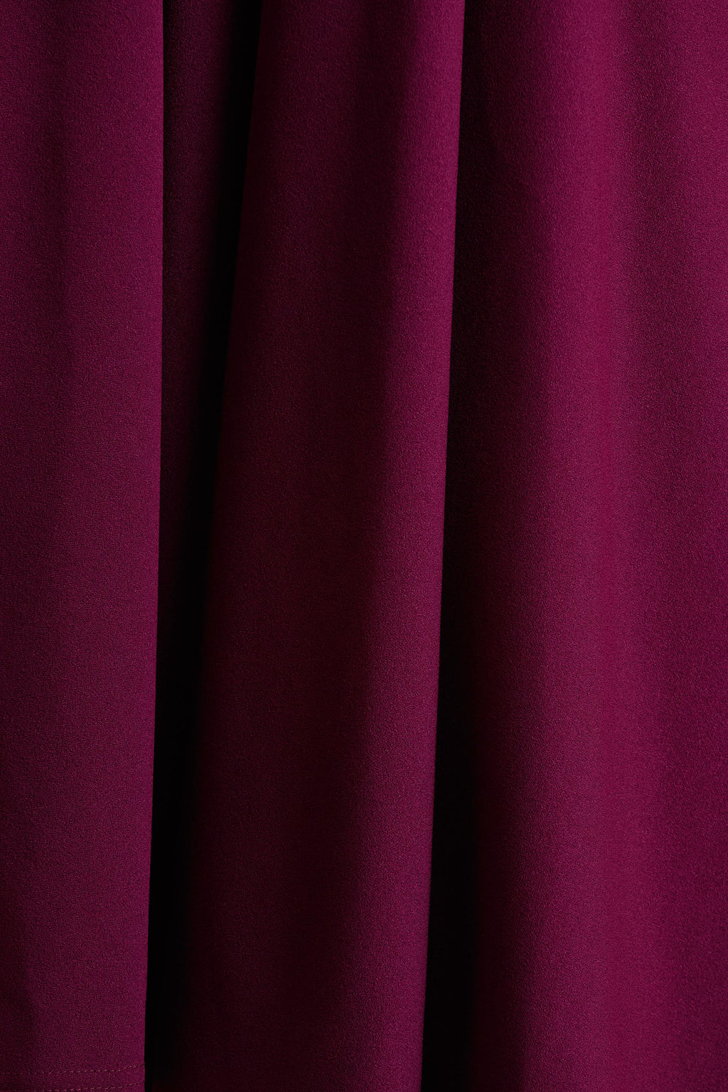 Depths | Burgundy V-Neck Midi Dress