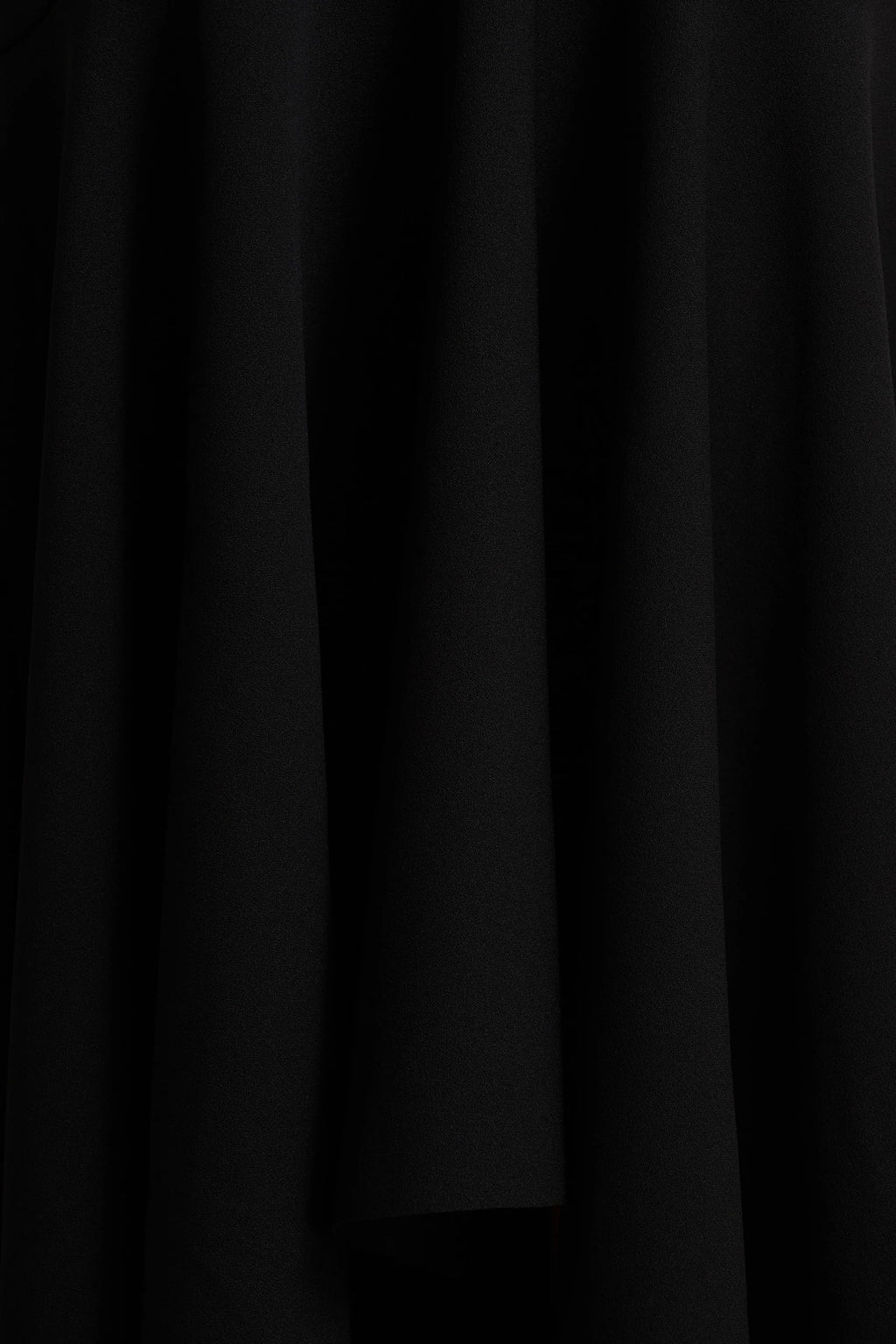 Everlasting | Black Bardot-Neck Maxi Dress With Pleated Detailing
