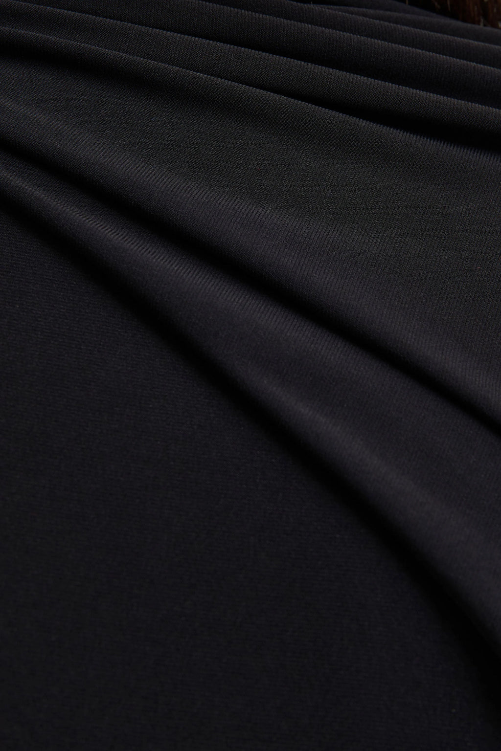 Seema | Black High-Neck Jumpsuit With Cape