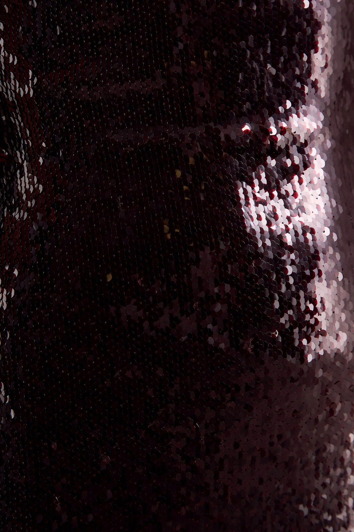 Lenor | Burgundy Plunge-Neck Maxi Dress