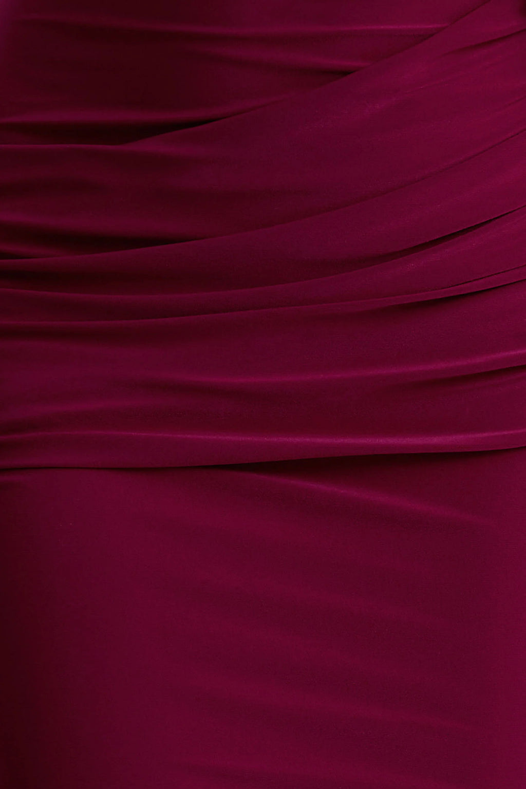 Maeve | Burgundy Cape-Sleeve Draped Maxi Dress