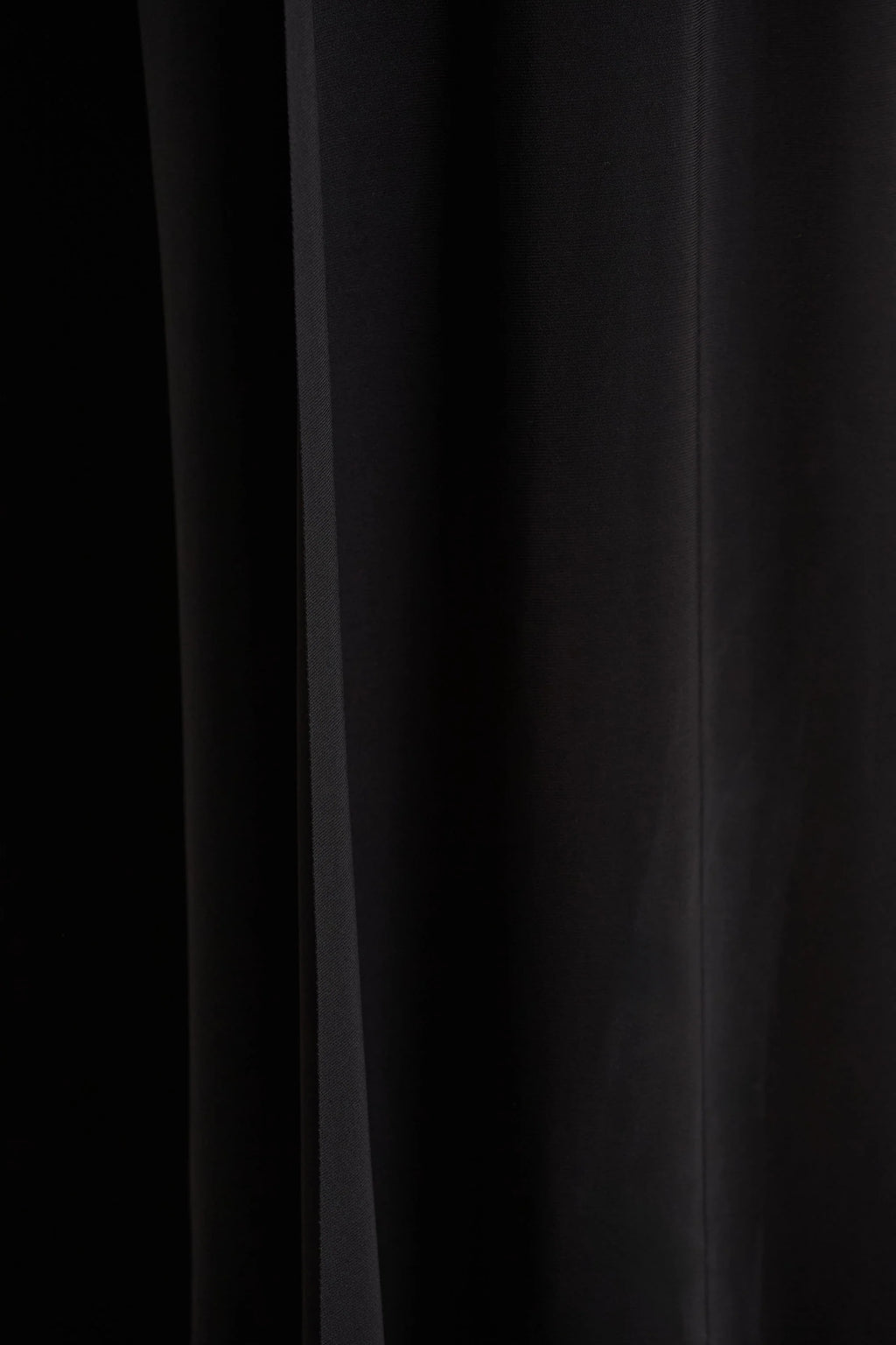 Zara | Black Square-Neck Jumpsuit With Cape Sleeves