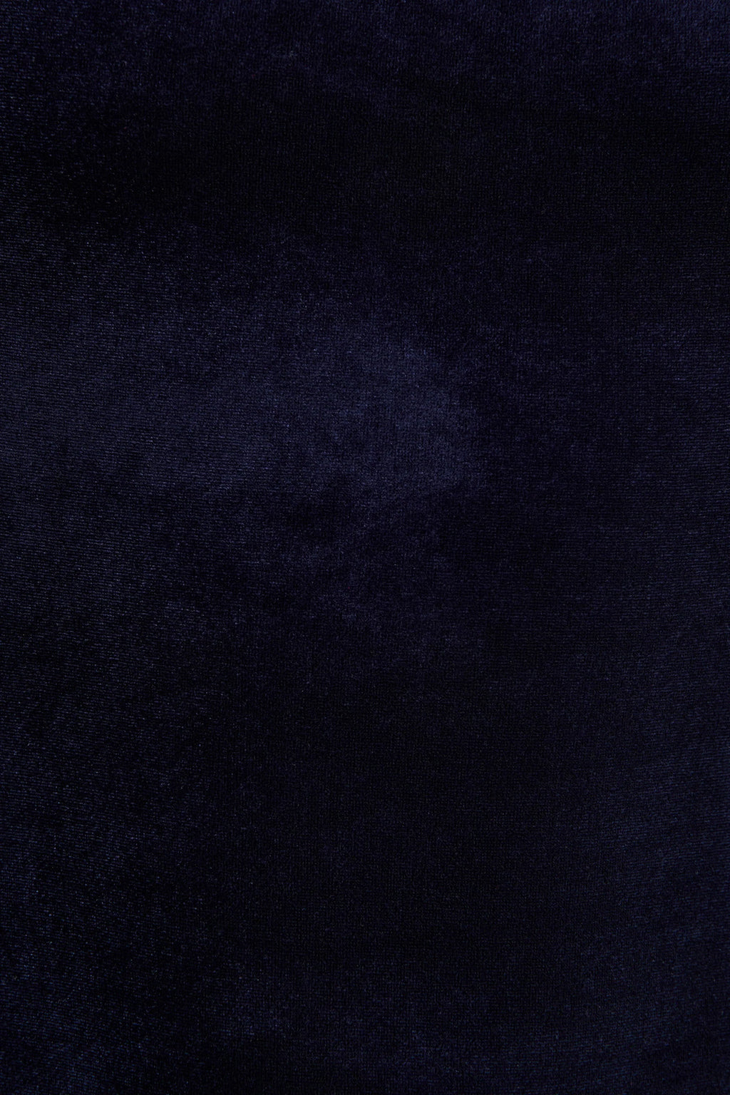 Emberlyn | Navy Velvet Scoop-Neck Fishtail Midi Dress