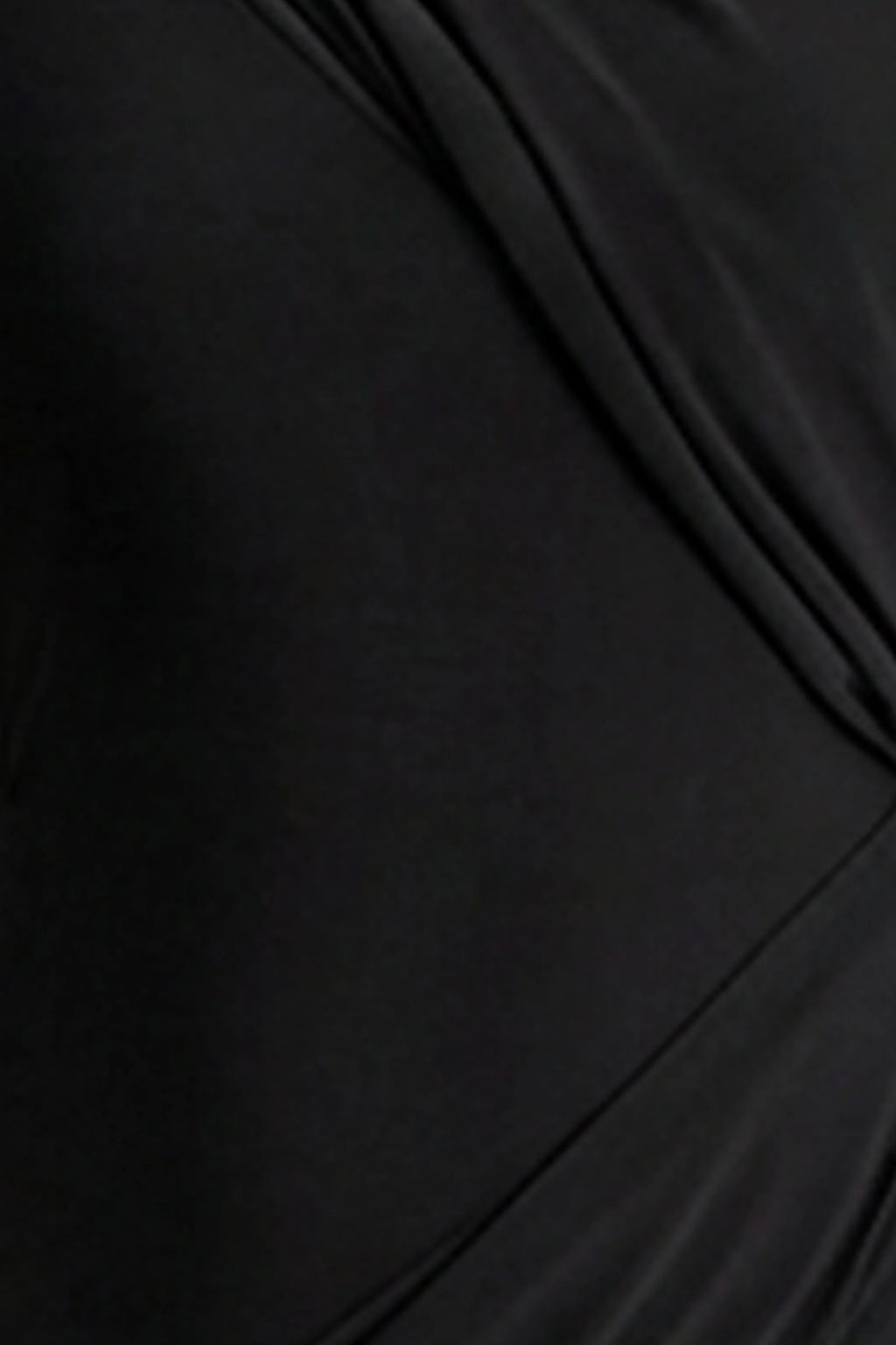 Aphra | Black High-Neck Maxi Dress With Cape-Sleeve