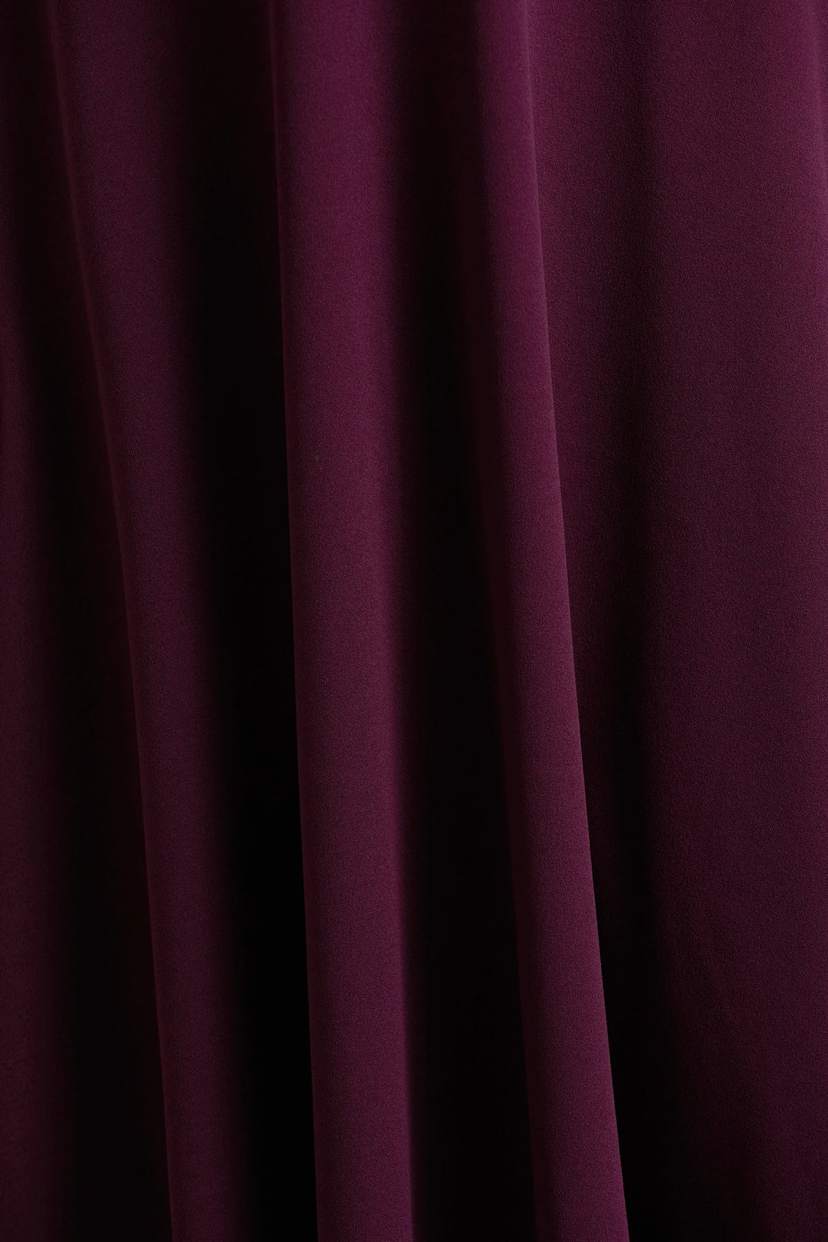 Andromeda | Burgundy Sweetheart-Neck Midi Dress